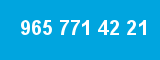 965 771 42 21 965 771 42 21